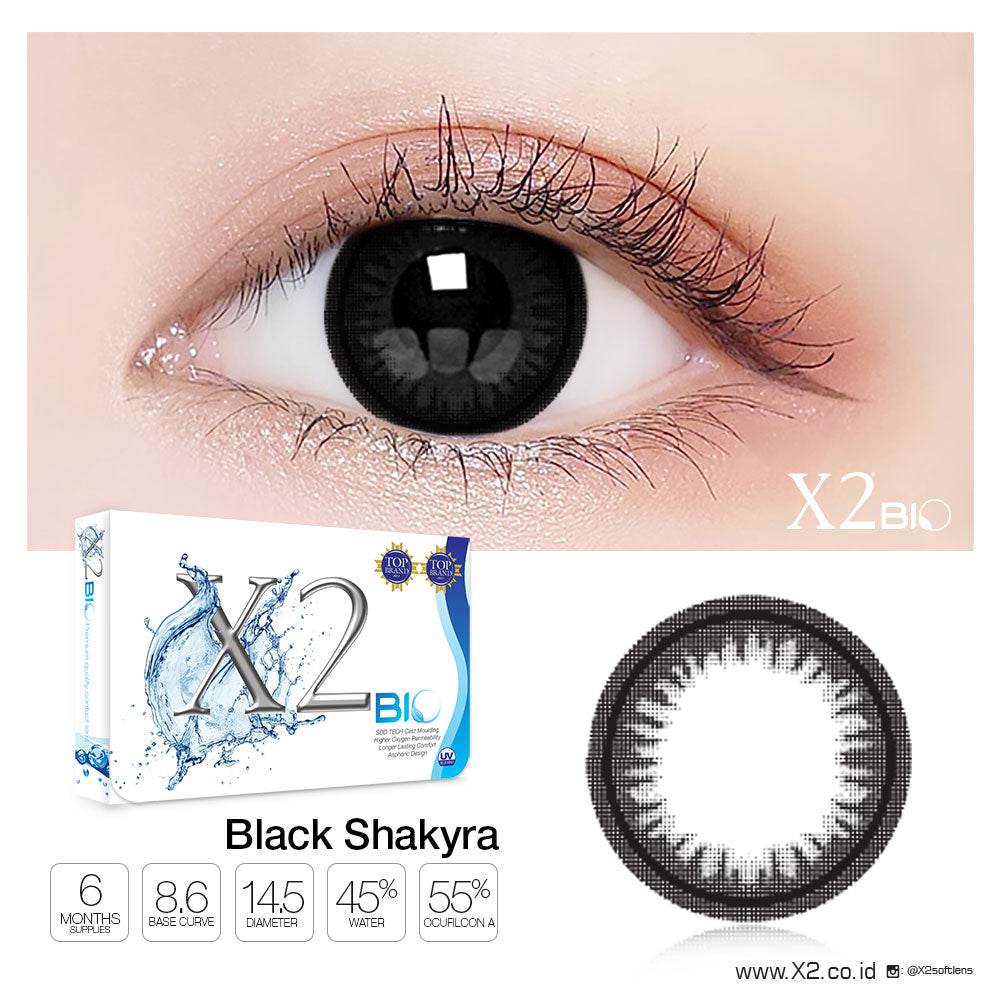 X2 Bio ( Old ) Black Shakyra - Lensza