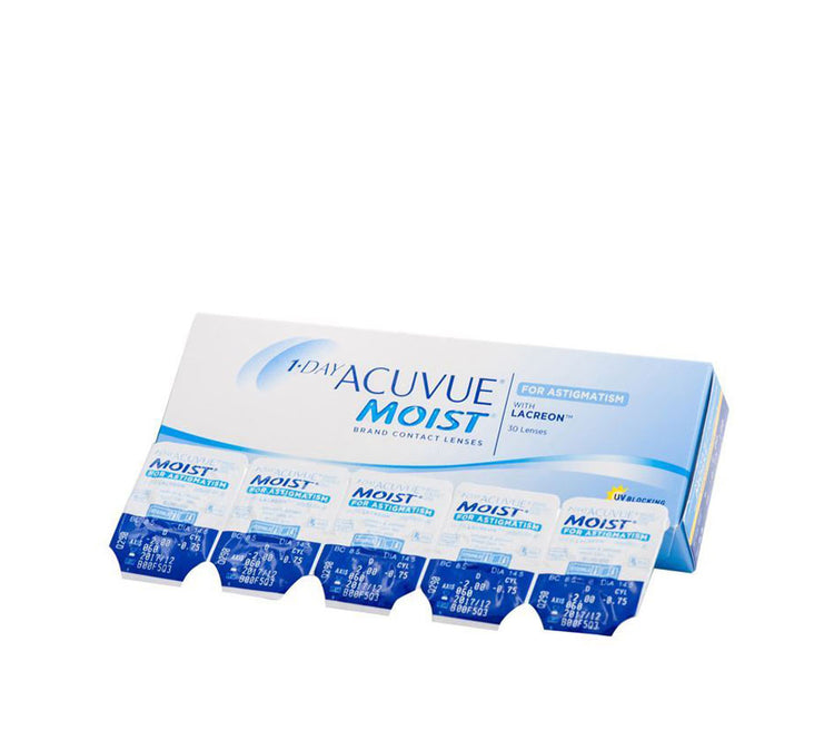 1 Day Acuvue Moist Astigmatism for Plus Eyes by Johnson & Johnson