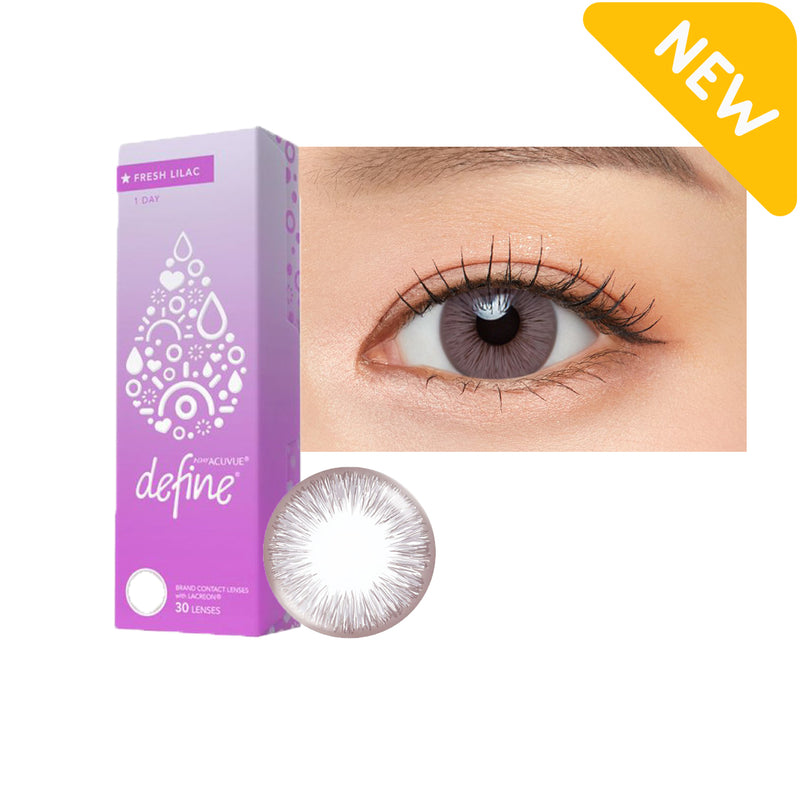 1 Day Acuvue Define Fresh Lilac by Johnson & Johnson