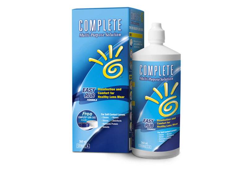 Complete Easy Rub Multi-Purpose Solution 360ml by Abbott