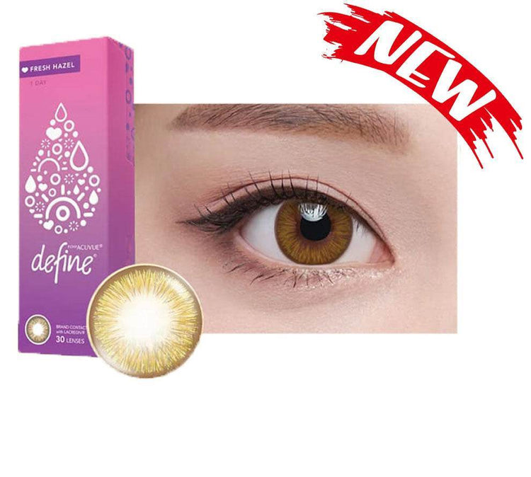 1 Day Acuvue Define Fresh Hazel by Johnson & Johnson