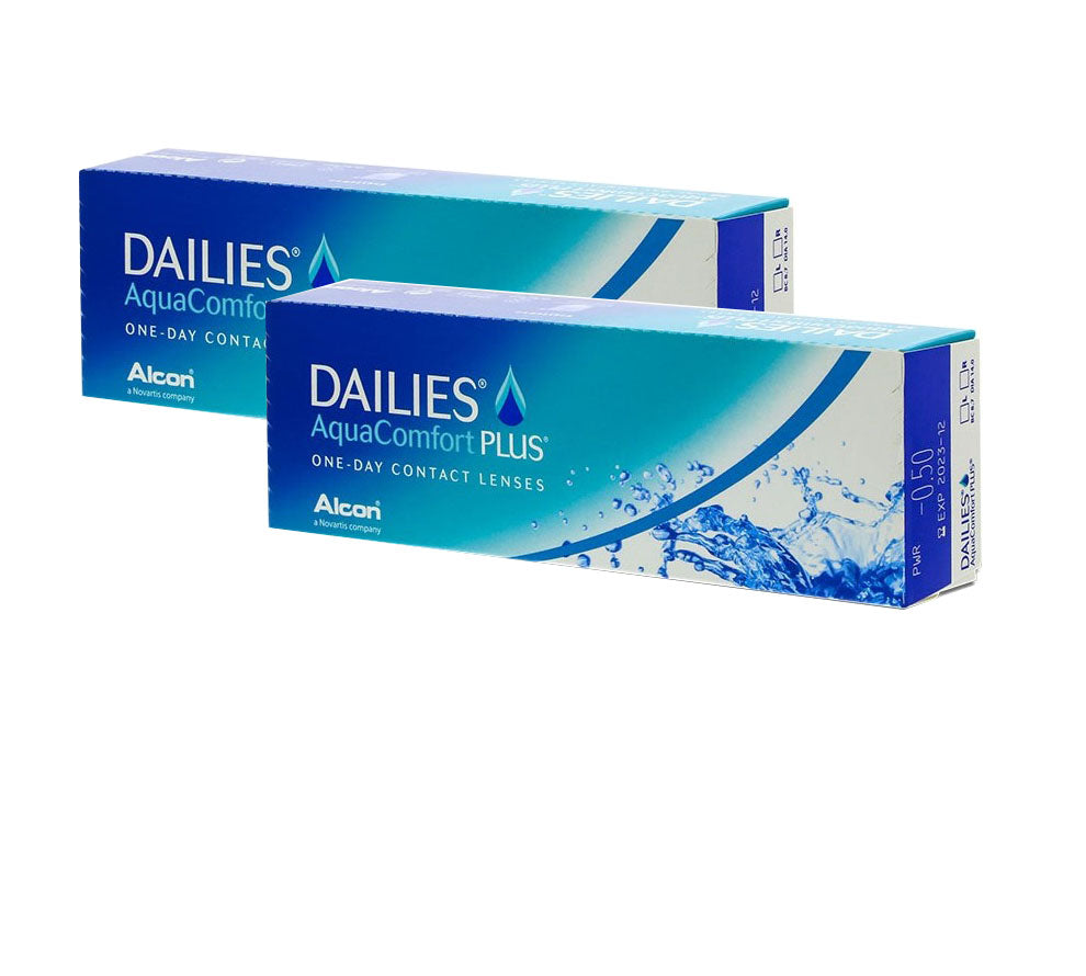 Spesial Offer : 2 Boxes Dailies Aqua Comfort Plus by Alcon
