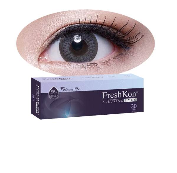 1 Day Alluring Magnetic Grey (30Pcs) by FreshKon - Lensza