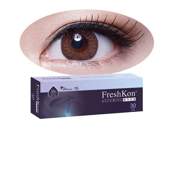 1 Day Alluring Majestic Brown (30Pcs) by FreshKon - Lensza