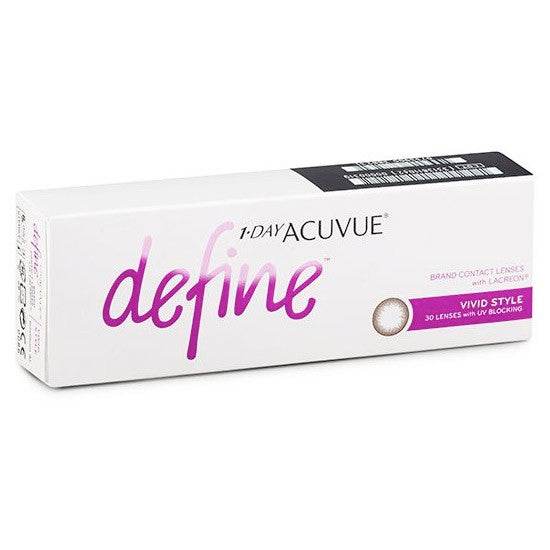 1 Day Acuvue DEFINE Vivid Style - Brown by Johnson & Johnson - 4