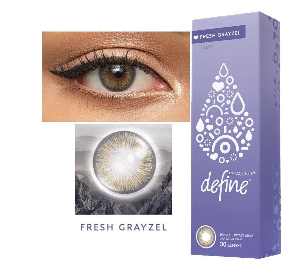 1 Day Acuvue Define Fresh Greyzel by Johnson & Johnson - 3