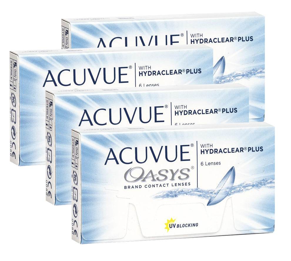 4 Boxes ACUVUE OASYS with HYDRACLEAR by Johnson & Johnson - 1