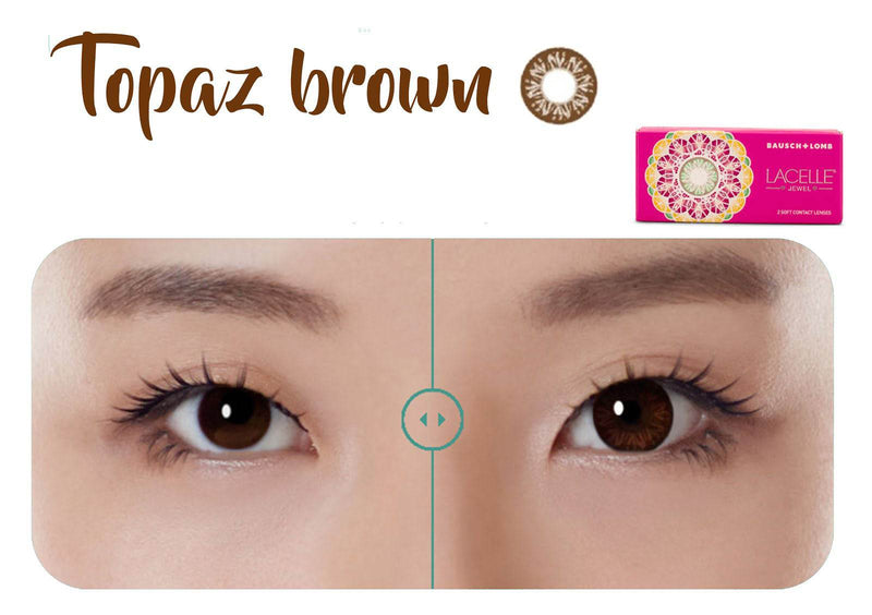 Lacelle Topaz Brown by Bausch & Lomb - Lensza