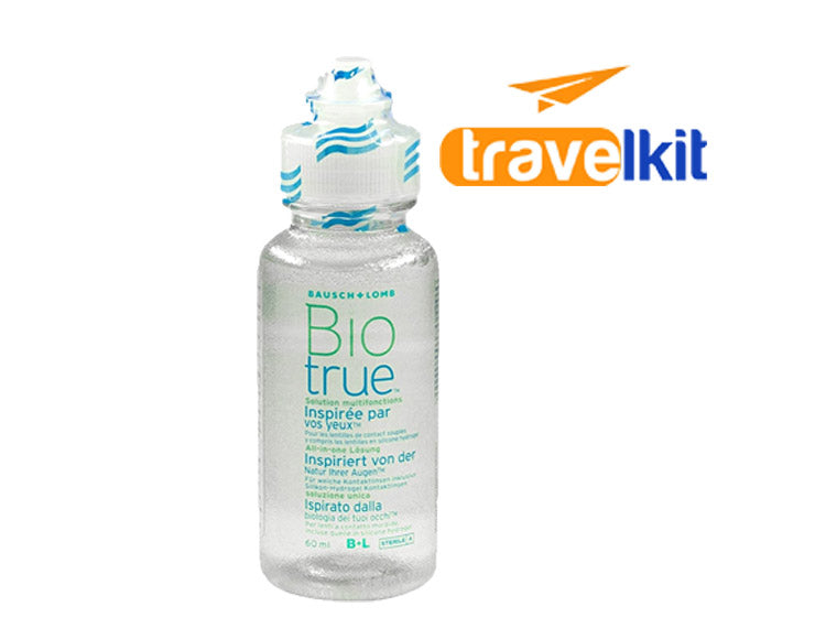 BioTrue Multi Purpose Solution 60ml by Bausch & Lomb ( Travel Kit )