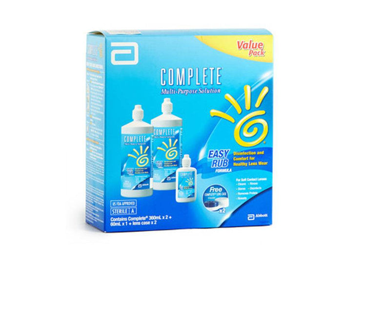 Complete Easy Rub Multi-Purpose Solution ( Value Pack ) by Abbott