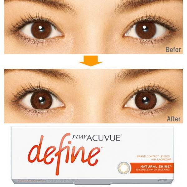 1 Day Acuvue DEFINE Package 2 box by Johnson & Johnson - 2