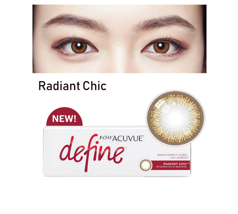 1 Day Acuvue DEFINE Radiant Chic by Johnson & Johnson