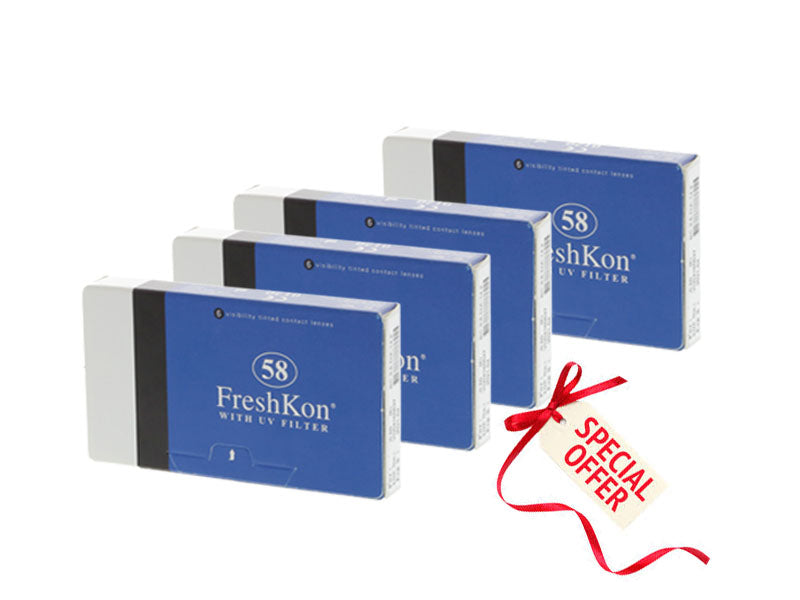 Spesial Offer : 4 Box Freshkon F58 Monthly Disposable