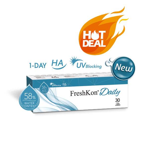 Hot Deal !! FreshKon Daily Clear ( 30pcs )