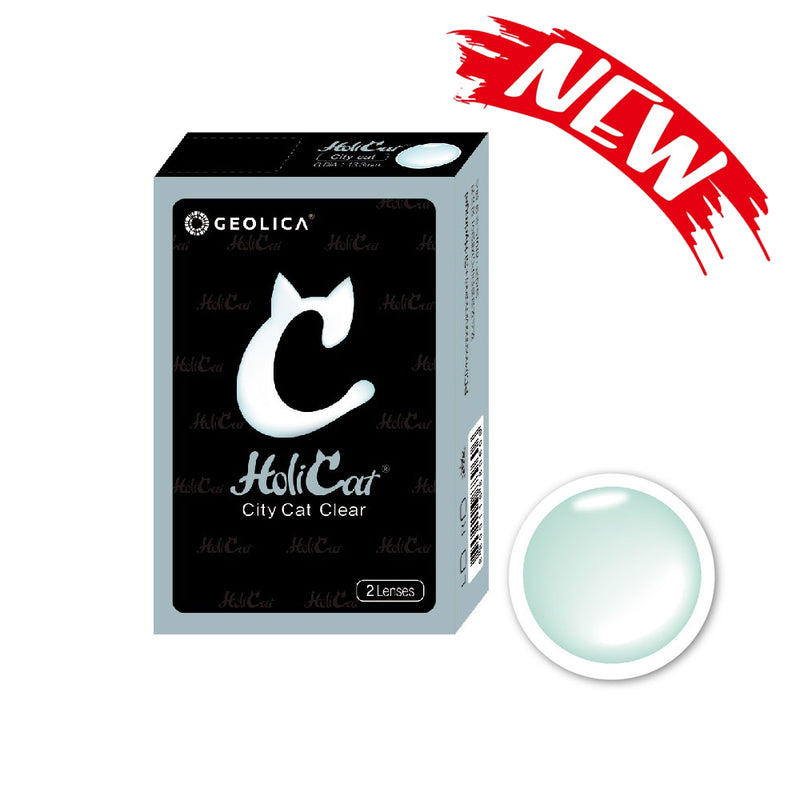 Softlens City Cat Clear by Holicat