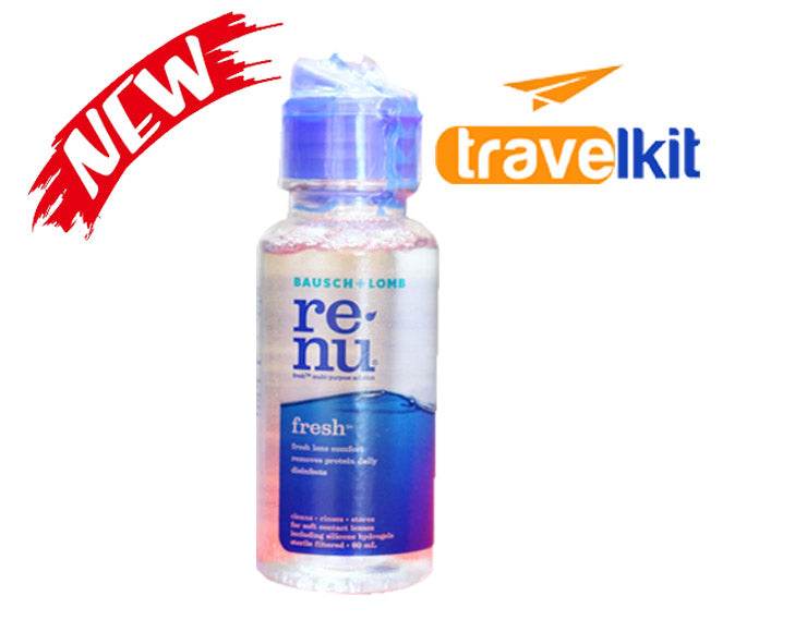 Re-Nu Fresh 60ml by Bausch + Lomb ( Travel Kit )