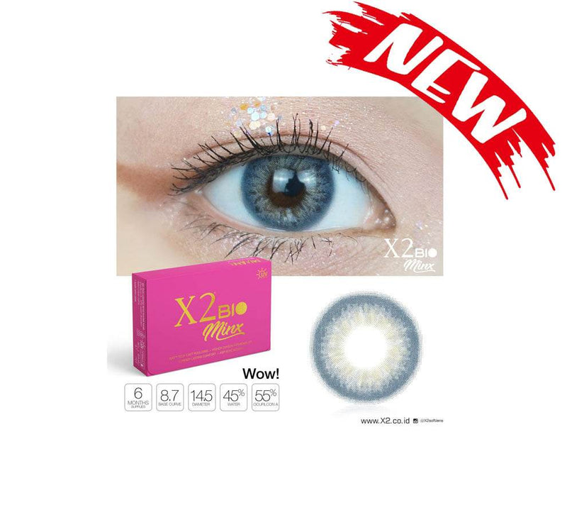 X2 Bio Minx - Wow ( Softlens Premium ) - Lensza