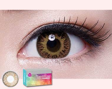 Colors Fusion Perky Brown by FreshKon - Lensza