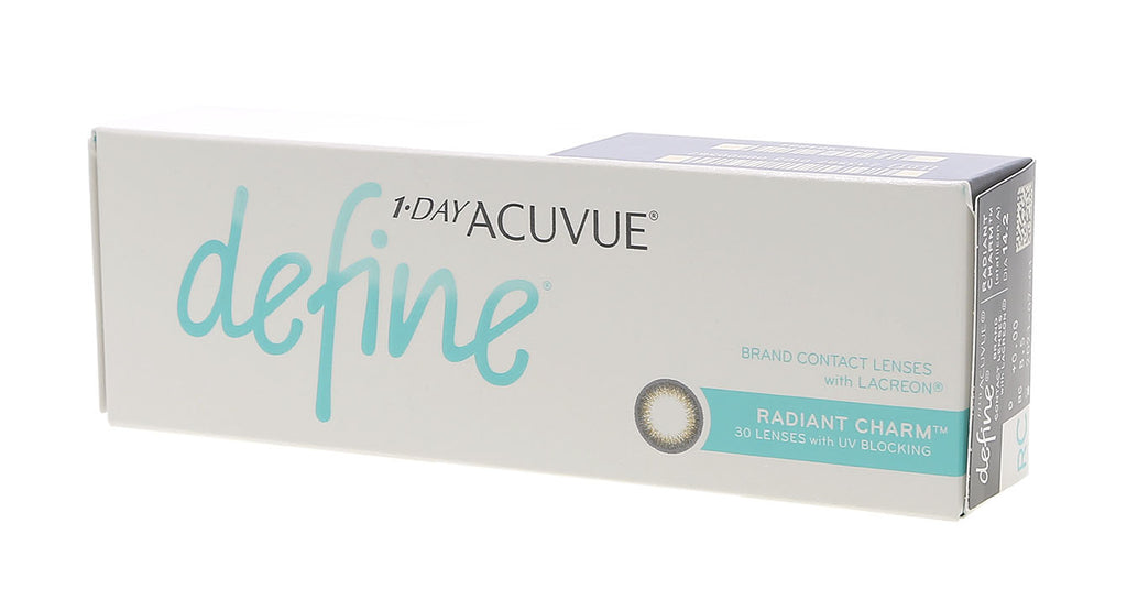 1 Day Acuvue Define Radiant Charm Grey By Johnson And Johnson Pre Or Lensza